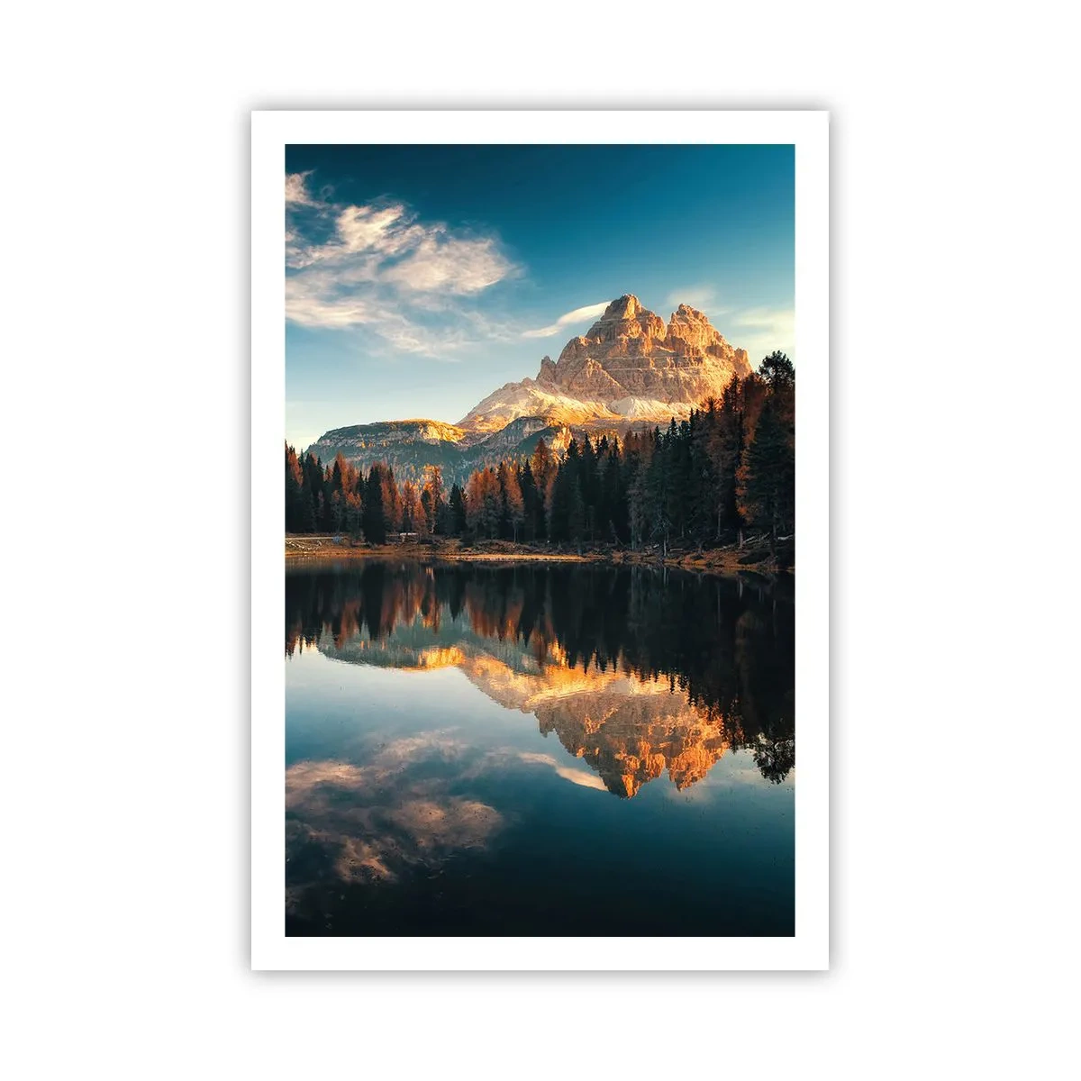 Affisch - Dubbelt landskap - 61x91 cm