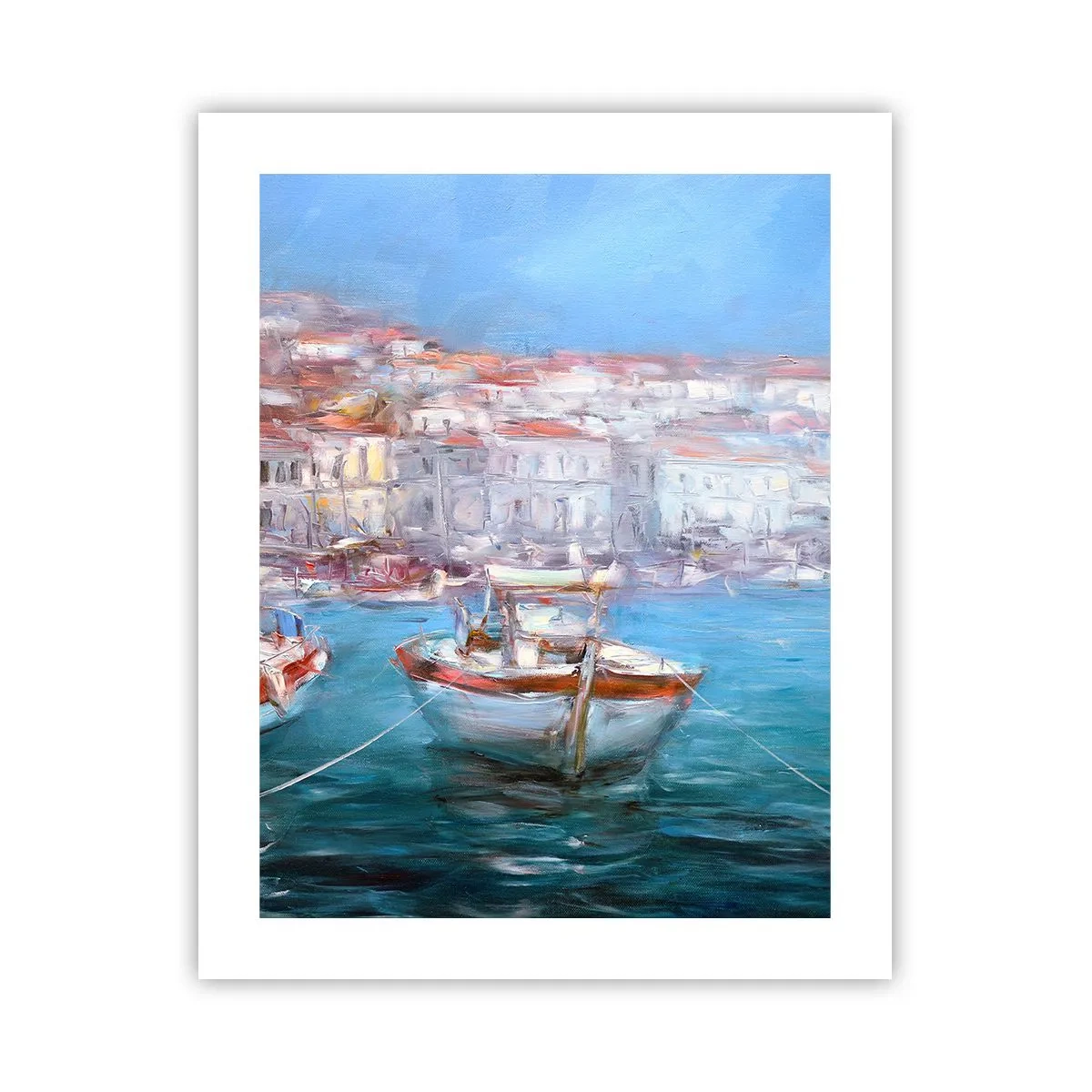 Affisch - Italiensk vik - 40x50 cm