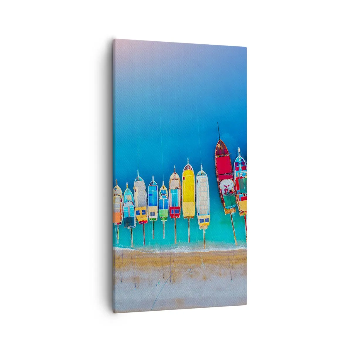 Canvastavla - Bild på duk - Ur fågelperspektivet - 55x100 cm