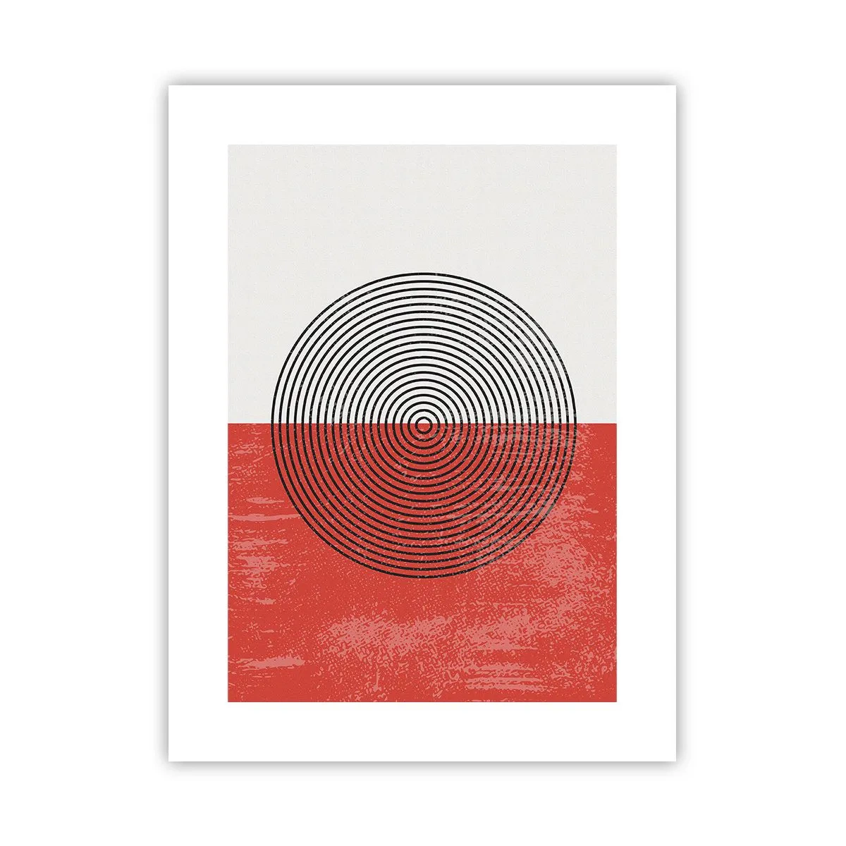 Affisch - Mitt i prick - 30x40 cm