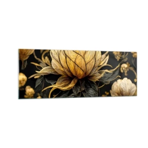 Glastavla - Bild på glas - Subtil skörhet - 140x50 cm