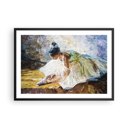 Affisch i svart ram - Från Degas tavla - 70x50 cm