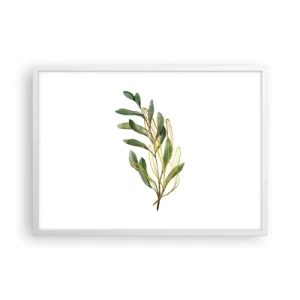 Affisch i vit ram - Allt som är gott - 70x50 cm