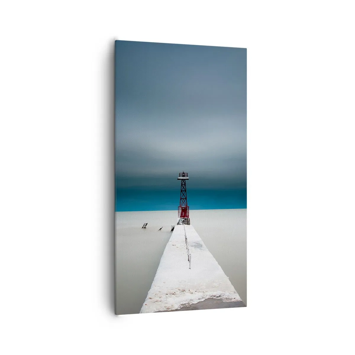 Canvastavla - Bild på duk - Möta det oändliga - 65x120 cm