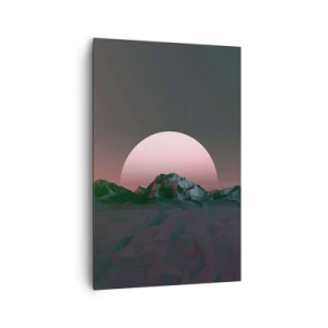 Canvastavla - Bild på duk - I den granliggande galaxen - 80x120 cm