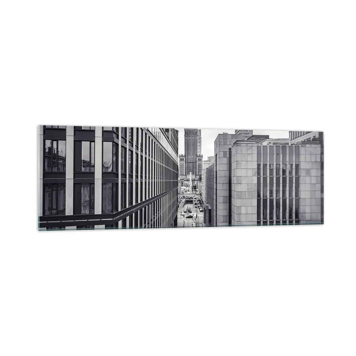 Glastavla - Bild på glas - Warszawadalen - 160x50 cm