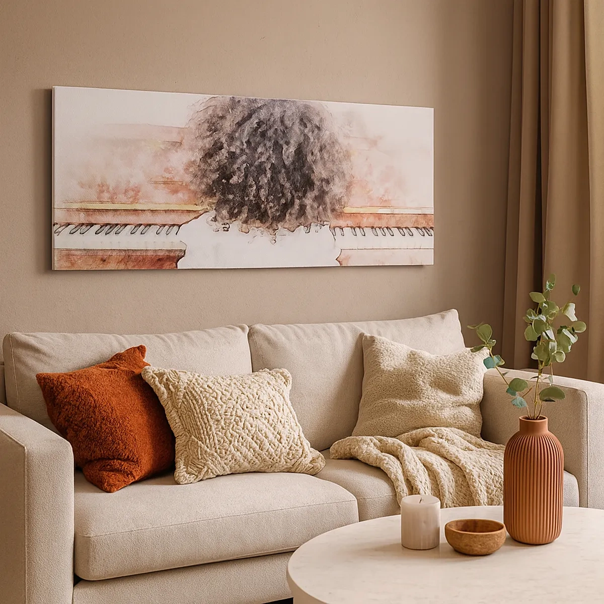 Canvastavla - Bild på duk - I en ny värld - 30x30 cm