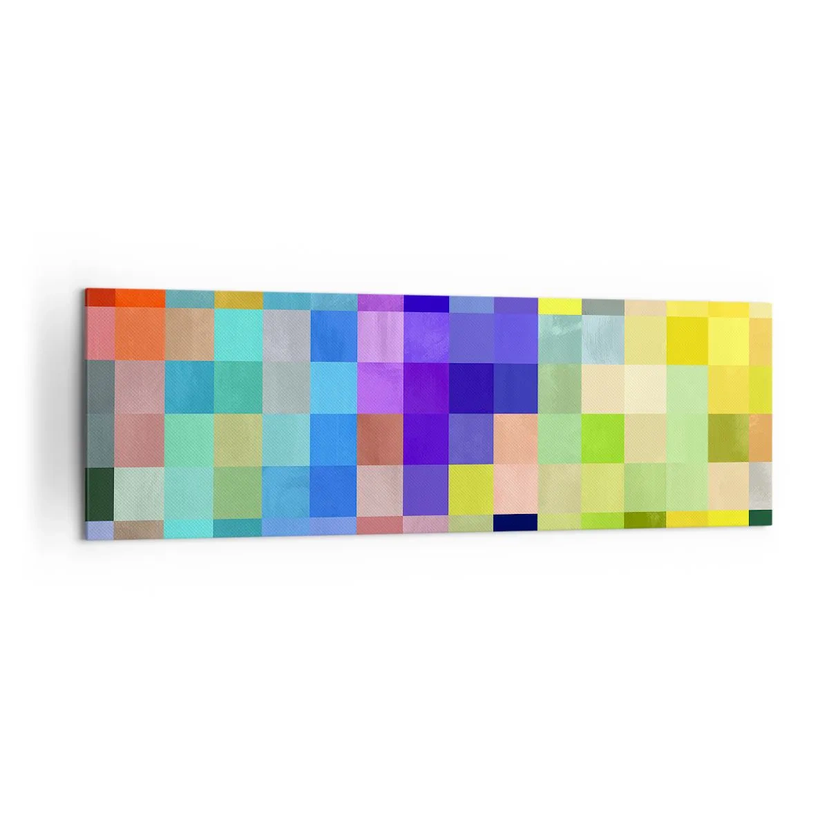 Canvastavla - Bild på duk - Alla olika, alla jämna - 160x50 cm