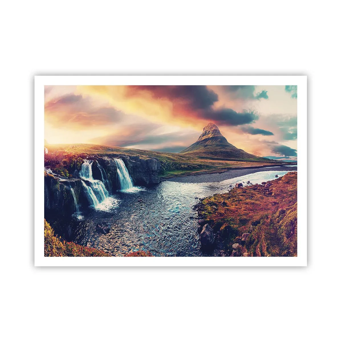 Affisch - I naturens majestät - 100x70 cm