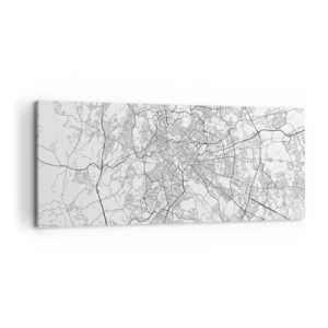 Canvastavla - Bild på duk - Romersk ring - 120x50 cm