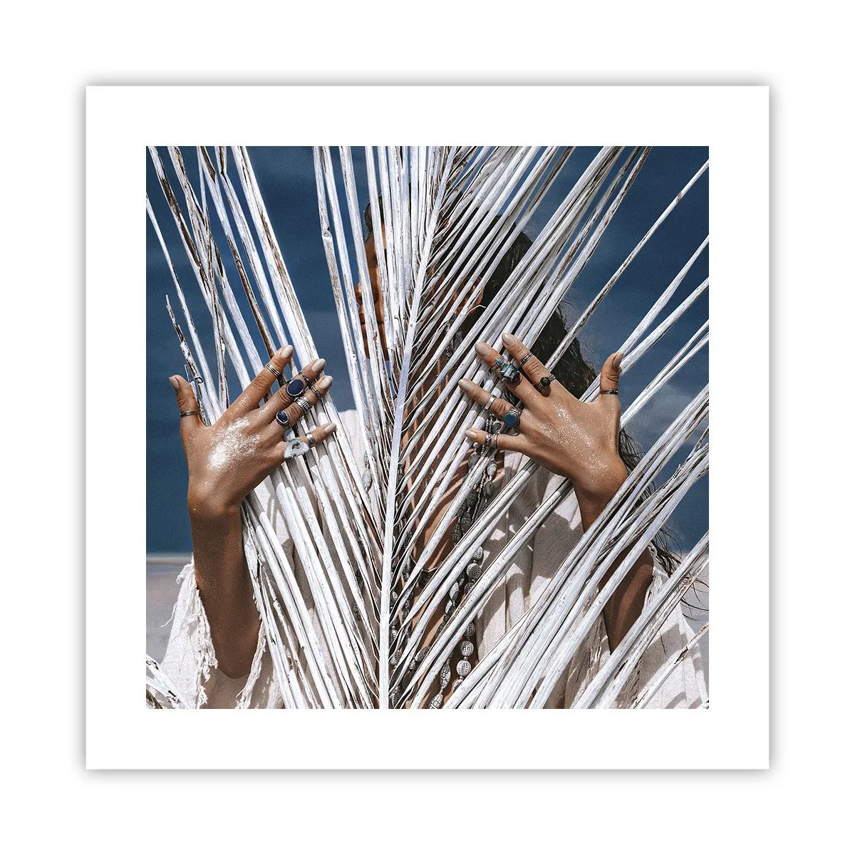 Affisch - Schamanens flickvän? - 40x40 cm