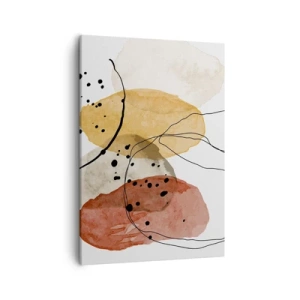 Canvastavla - Bild på duk - Lätta och transparenta som luften - 50x70 cm