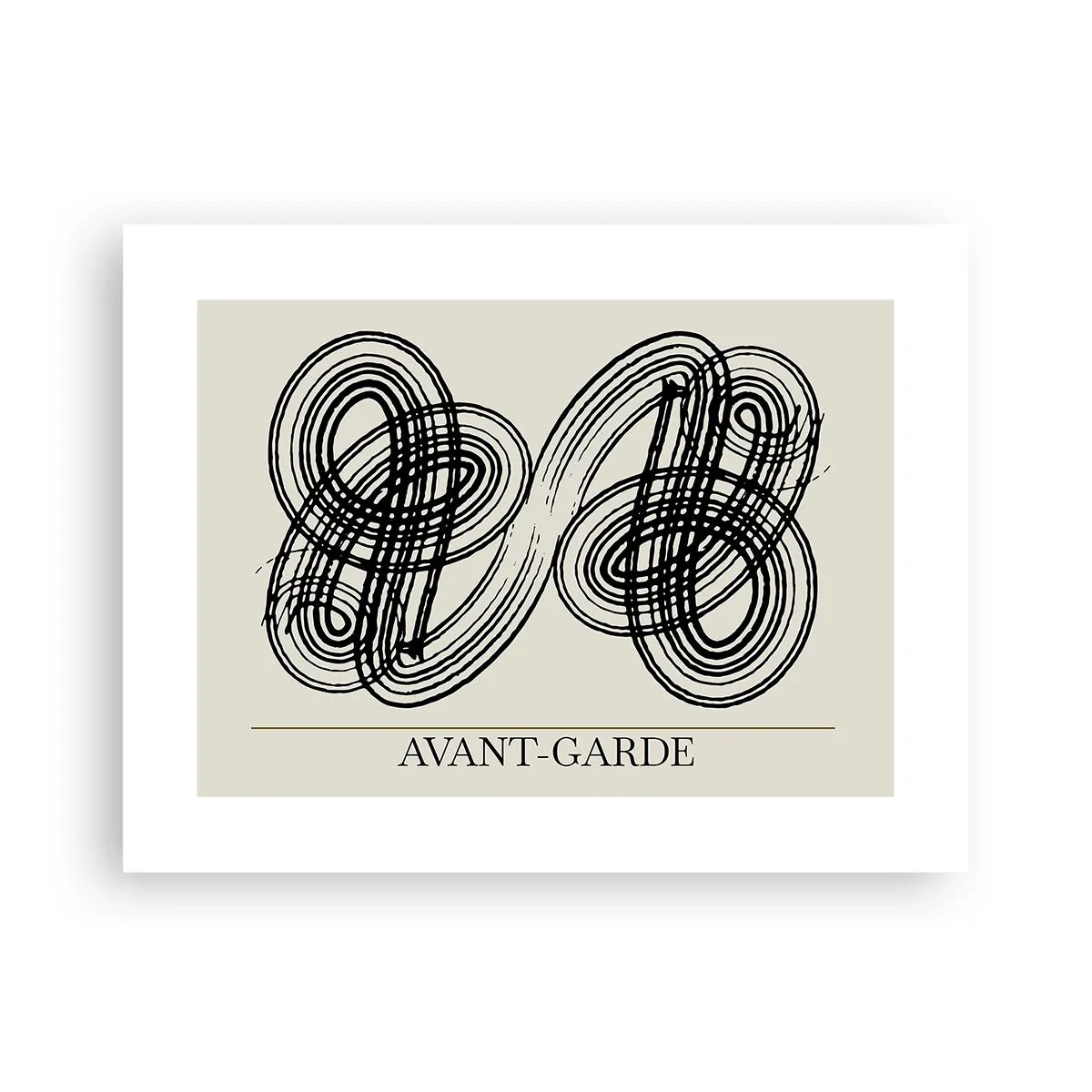 Affisch - Det kom ut spontant - 40x30 cm