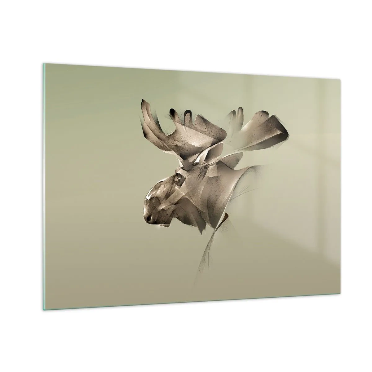 Glastavla - Bild på glas - Lugnets kraft - 100x70 cm