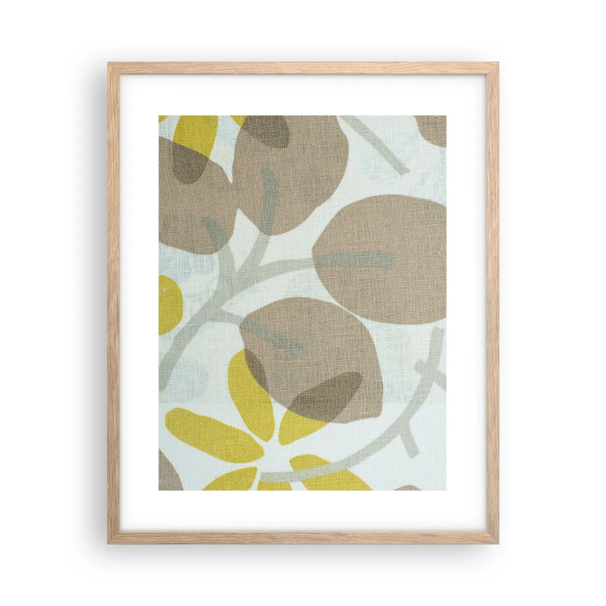 Affisch i ram av ljusek - Komposition i solskenet - 40x50 cm