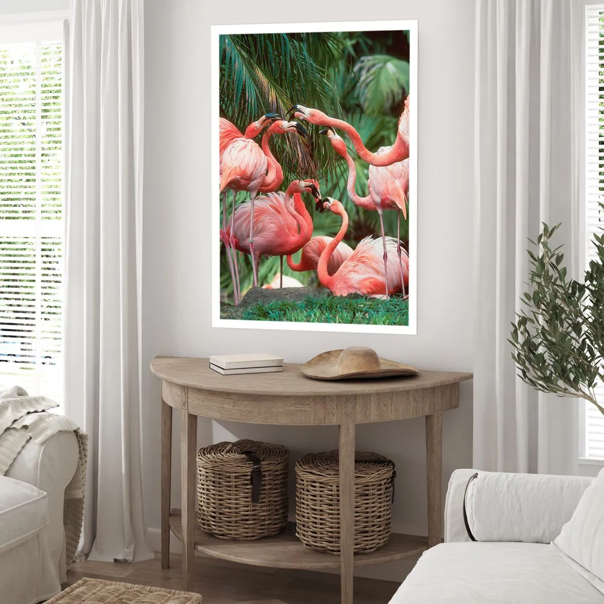 Affisch - Eftermiddags skvaller - 70x100 cm