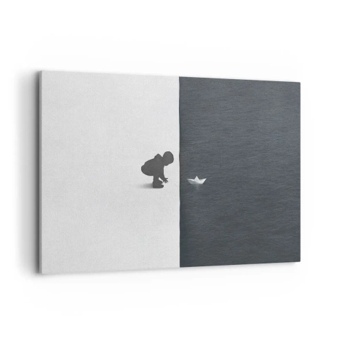 Canvastavla - Bild på duk - En stor expedition - 100x70 cm