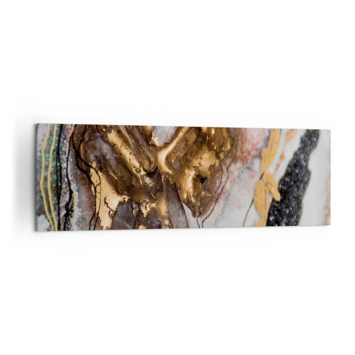 Canvastavla - Bild på duk - Jordens element - 160x50 cm