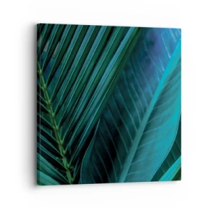 Canvastavla - Bild på duk - Grönskans anatomi - 30x30 cm