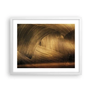 Affisch i vit ram - I gyllene labyrint - 50x40 cm