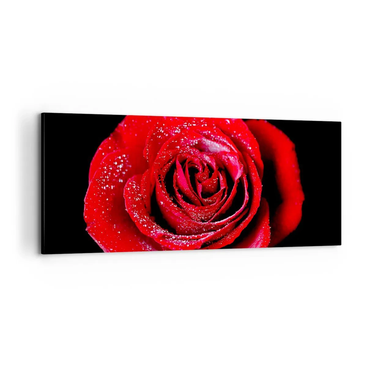 Canvastavla - Bild på duk - Det är just kärlek - 100x40 cm