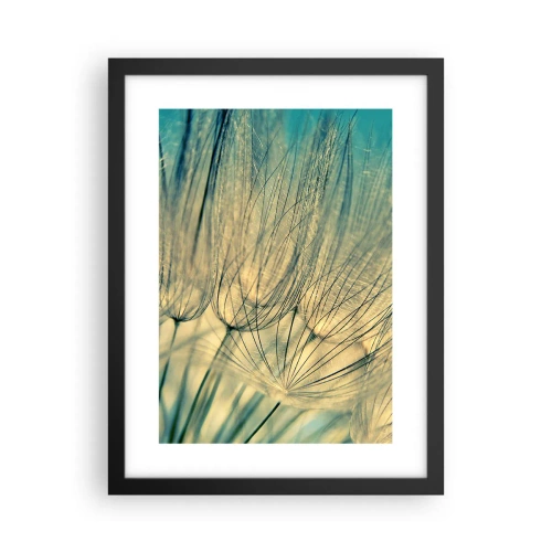 Affisch i svart ram - I väntan på vinden - 30x40 cm