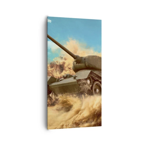 Canvastavla - Bild på duk - Oslagbar - 65x120 cm