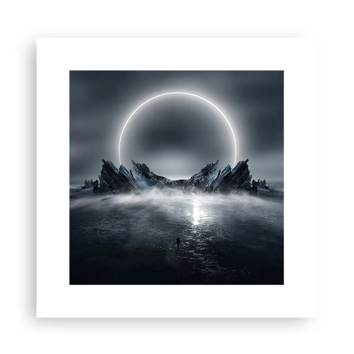 Affisch - En berättelses final - 30x30 cm