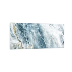 Glastavla - Bild på glas - Isvärld - 120x50 cm