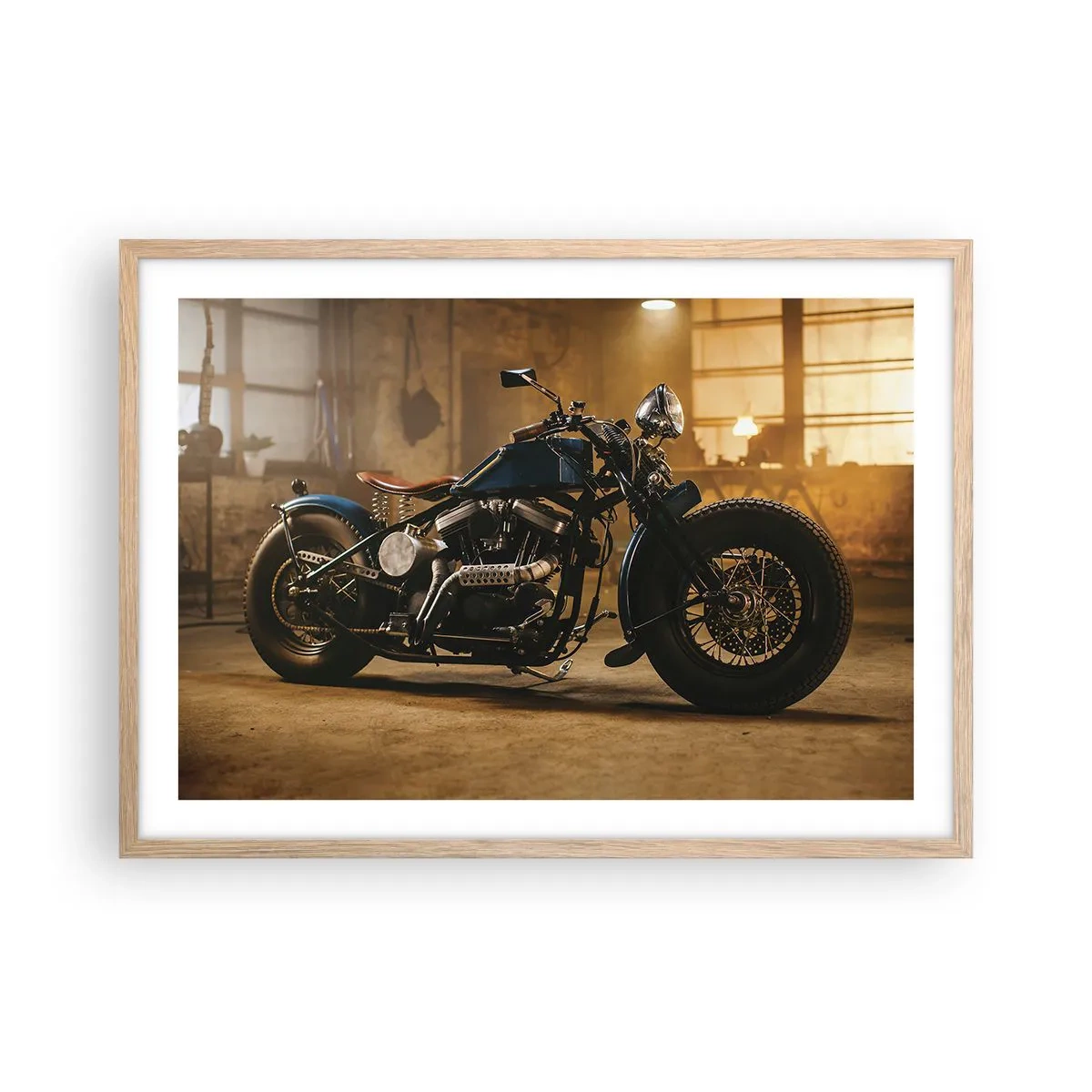 Affisch i ram av ljusek - Jag kan allt - 70x50 cm