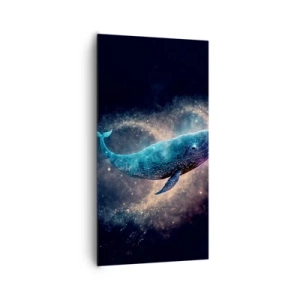 Canvastavla - Bild på duk - Det finns en värld... - 65x120 cm