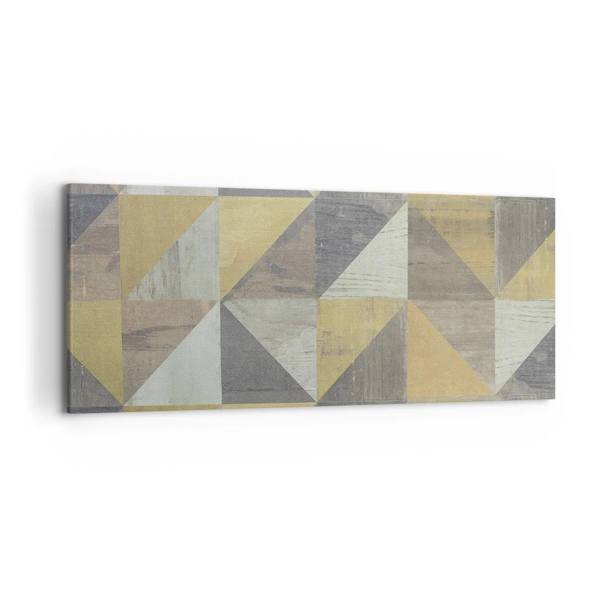 Canvastavla - Bild på duk - Under triangelns vinkel - 120x50 cm