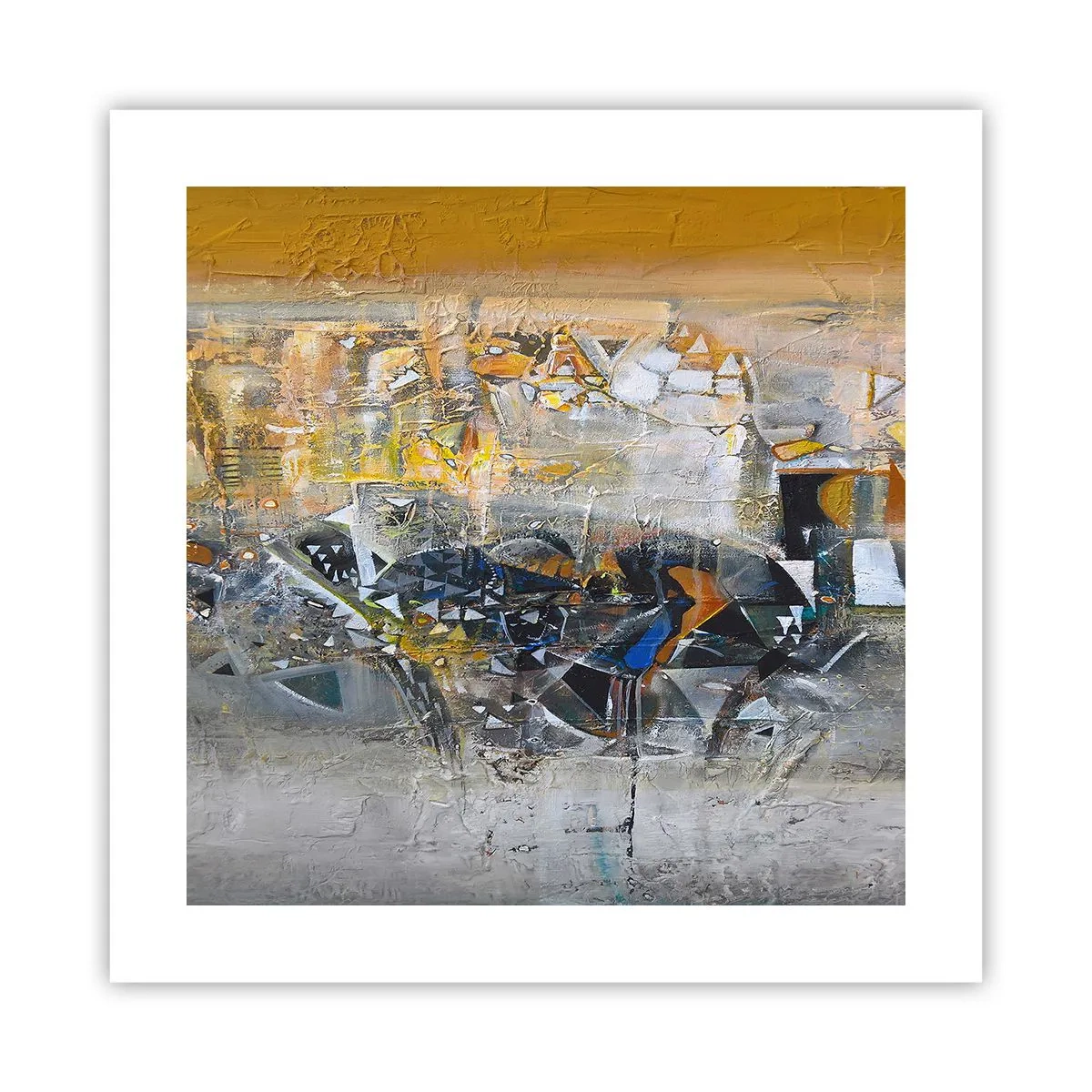 Affisch - Allt blir bra - 40x40 cm