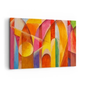 Canvastavla - Bild på duk - Solens domkyrka - 120x80 cm