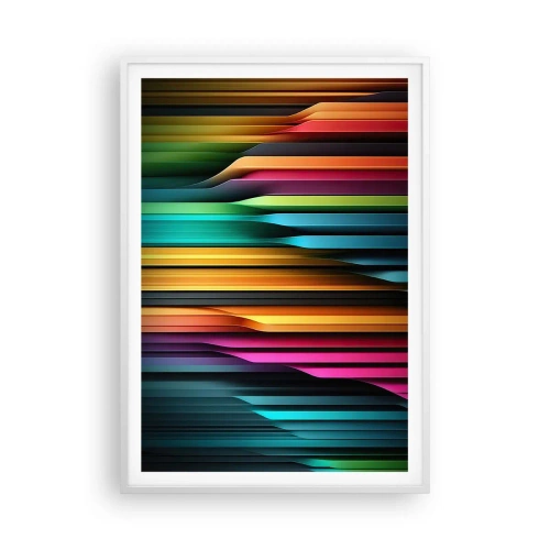 Affisch i vit ram - Lysande orgel - 70x100 cm