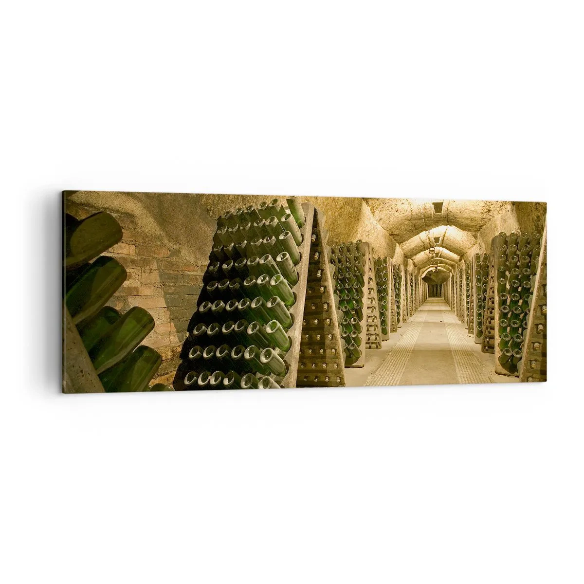 Canvastavla - Bild på duk - Smakens uppståndelse - 140x50 cm