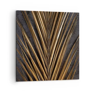 Canvastavla - Bild på duk - Tropikens guld - 50x50 cm