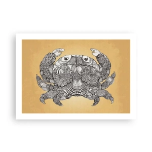 Affisch - Herr Krabba berättar - 70x50 cm