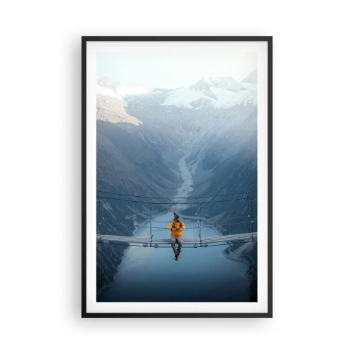 Affisch i svart ram - Beundran i upphängt läge - 61x91 cm