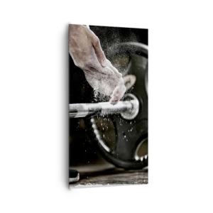 Canvastavla - Bild på duk - Utmaningen accepterad! - 65x120 cm