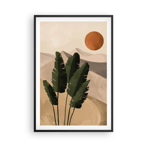 Affisch i svart ram - Livets triumf - 61x91 cm