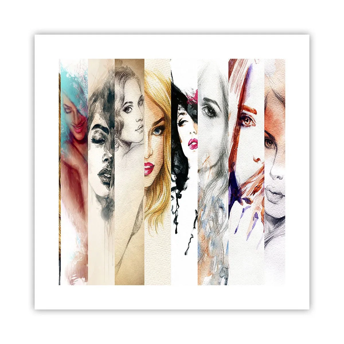 Affisch - Det är alltid DU - 40x40 cm