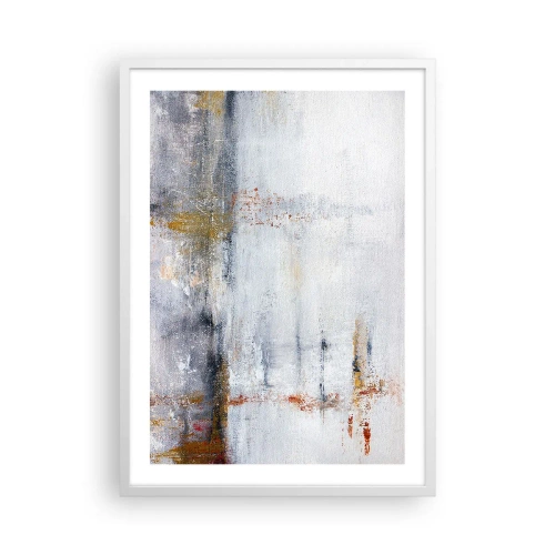 Affisch i vit ram - Bakom luftridån - 50x70 cm