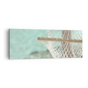 Canvastavla - Bild på duk - Avkopplingstid - 140x50 cm