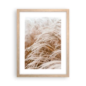 Affisch i ram av ljusek - Buga för höstsolen - 30x40 cm