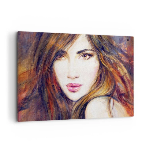 Canvastavla - Bild på duk - Ett öre för dina tankar - 120x80 cm