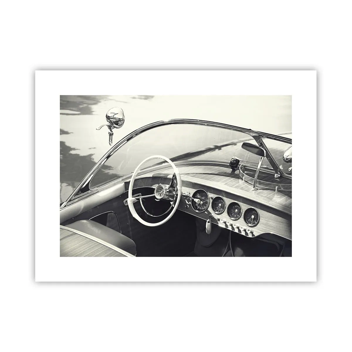 Affisch - Väder för de rika - 40x30 cm