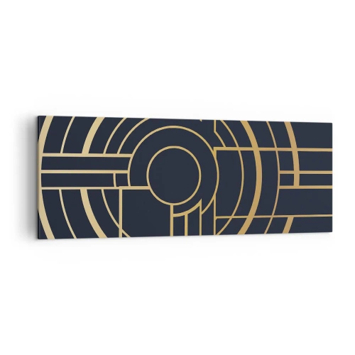 Canvastavla - Bild på duk - Sakernas gång - 140x50 cm