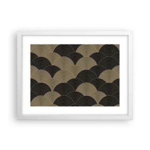 Affisch i vit ram - Enighet i mångfald - 40x30 cm