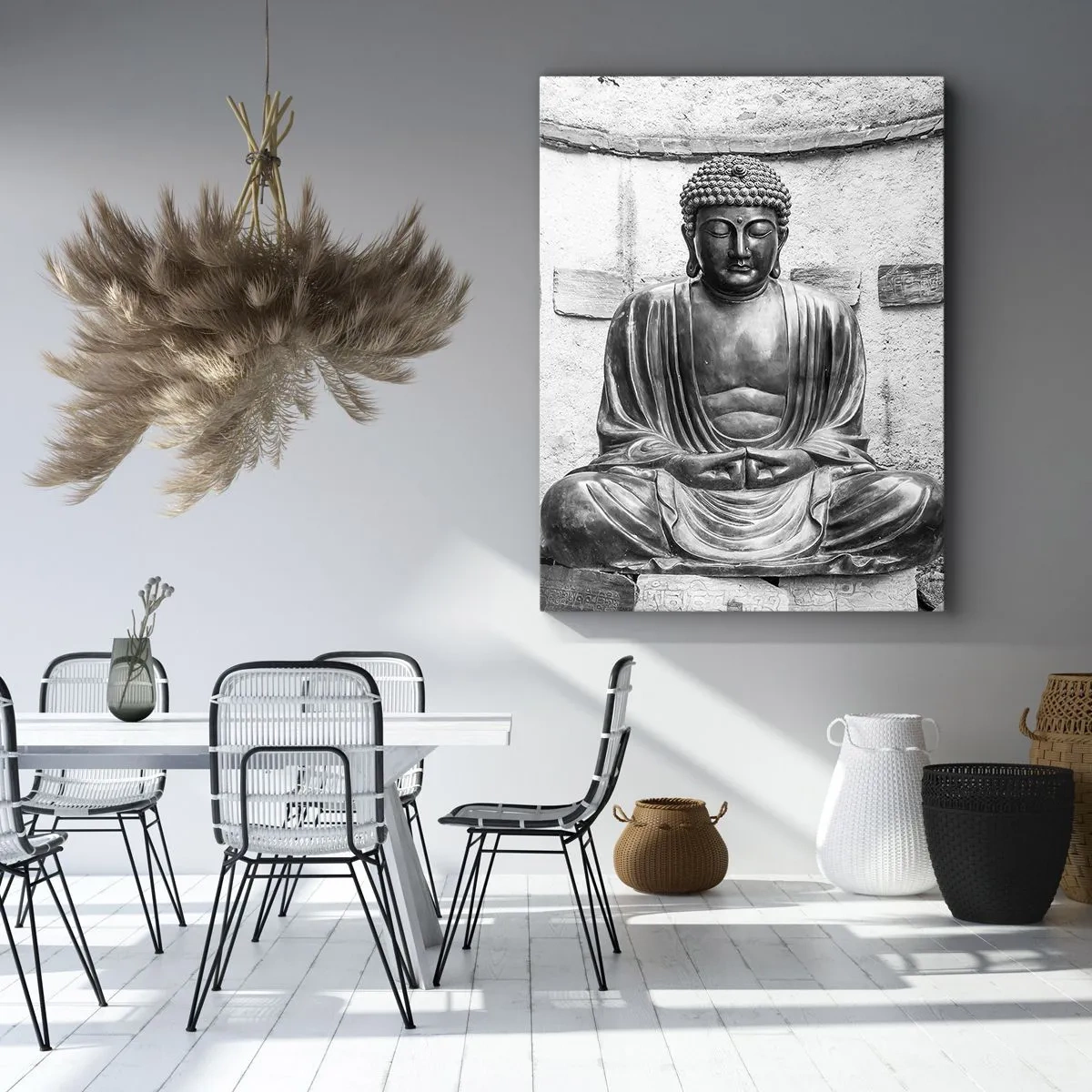 Canvastavla - Bild på duk - Hos lugnets källor - 50x70 cm